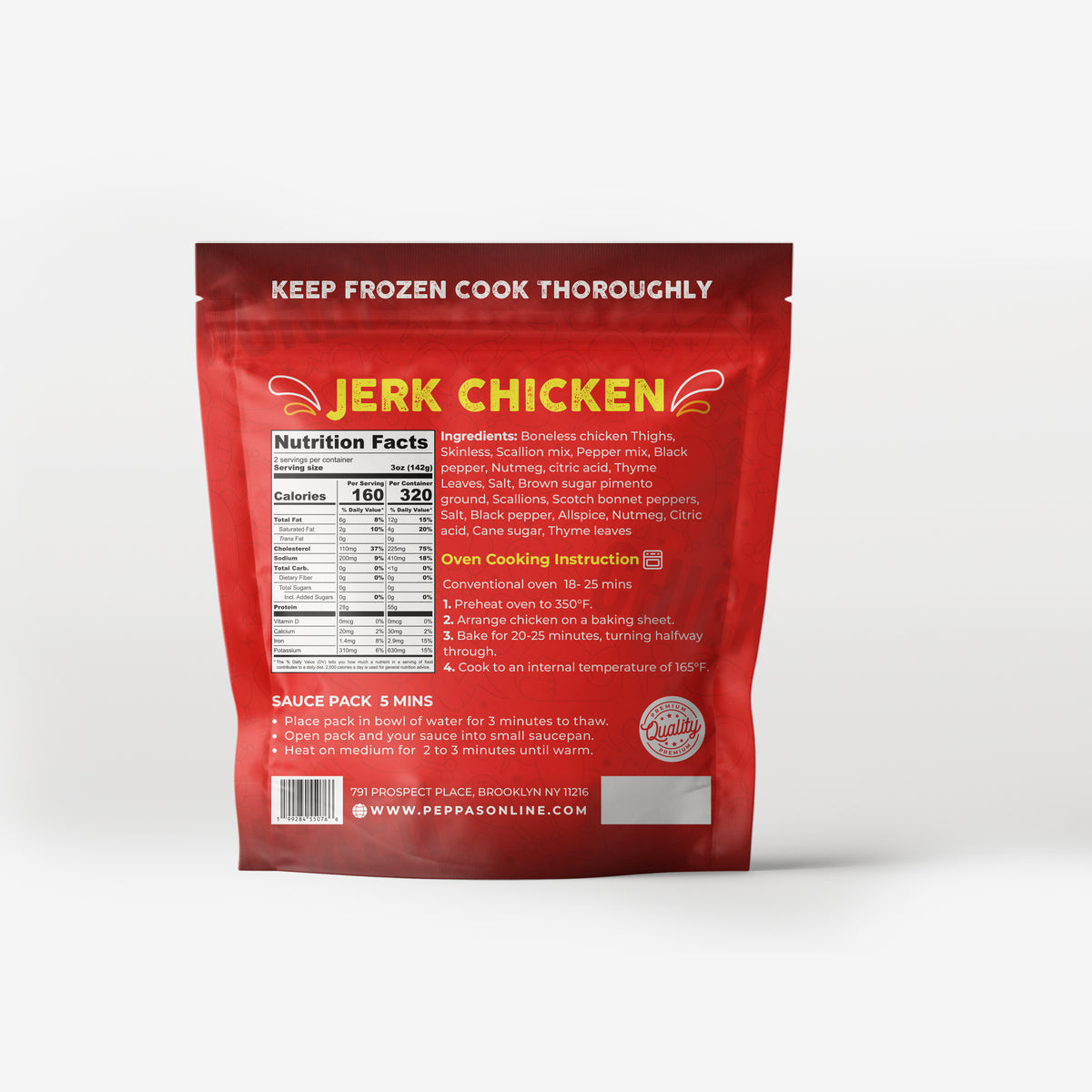 Jerk Chicken Thighs
